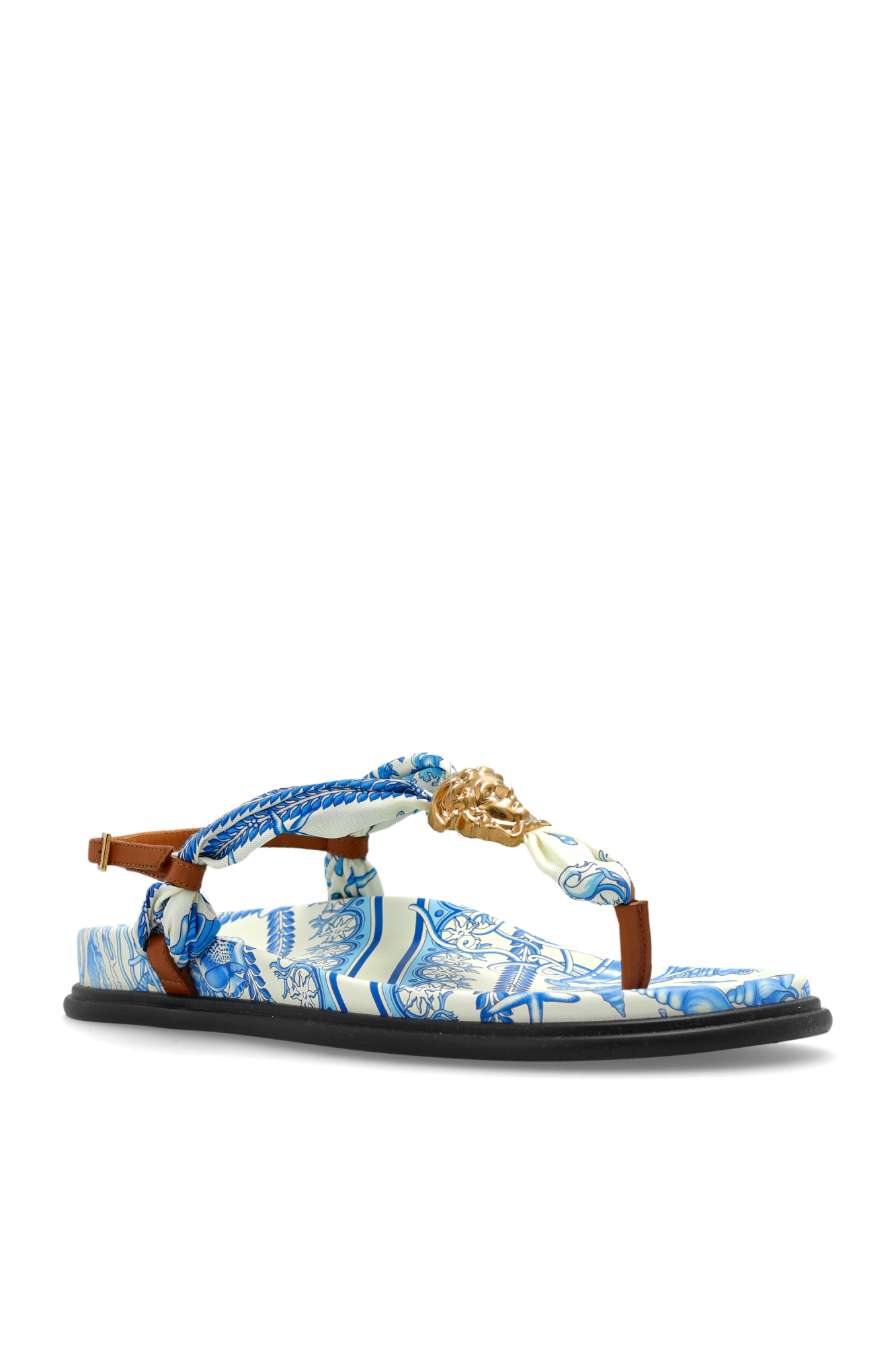 Blue Sandals with Medusa head Versace - Vitkac AS